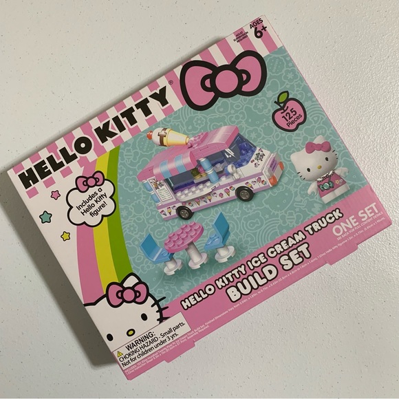 Sanrio Hello Kitty Ice Cream Truck Build Set-NIB - Picture 3 of 6